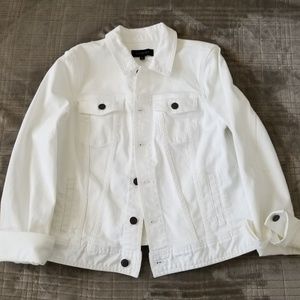 Tallbots White Jacket